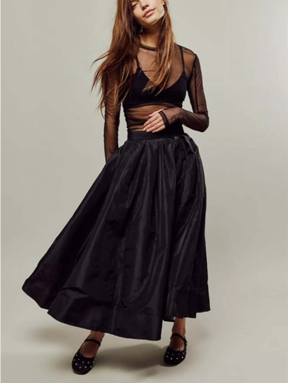 Free People Emilia Full Skirt NWT - Sz S